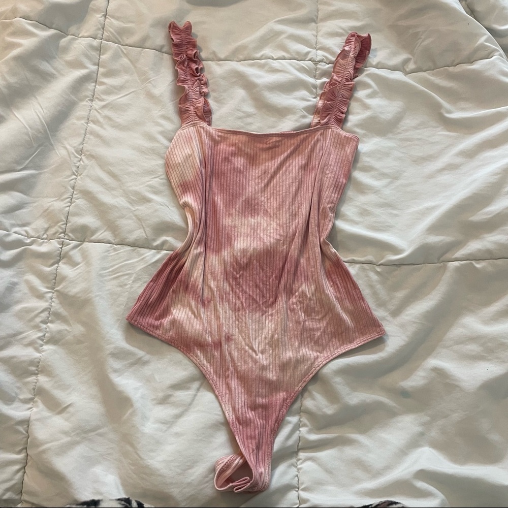 Mauve/pink Body suit